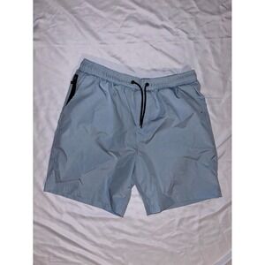 Southpole Authentic Swim Shorts Mens XL Gray Stretch Beach Surfing Drawstring
